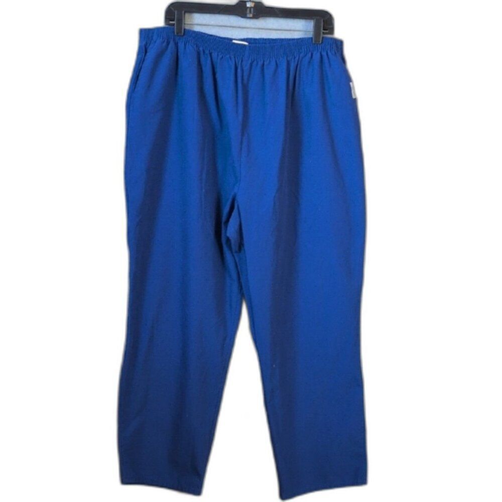 Liana Uniforms Blue Nurse Scrub Pants Bottoms Elastic Women's 3XL